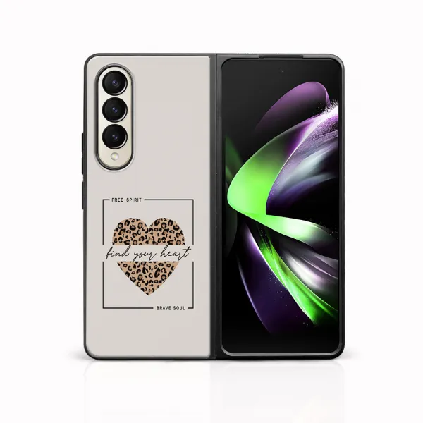 MY ART Ochranný kryt pre Samsung Galaxy Z Fold4 5G WILD HEART (241)