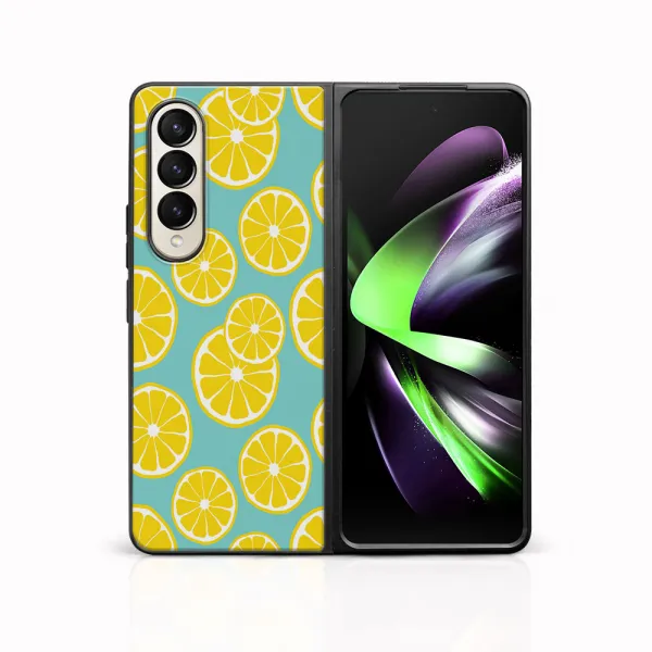 MY ART Ochranný kryt pre Samsung Galaxy Z Fold4 5G LEMON (121)