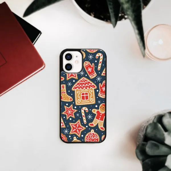 MY ART Obal s vianočným dizajnom Apple iPhone 12 mini CHRISTMAS (069)