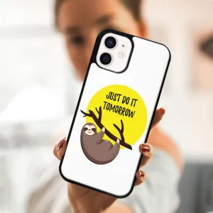 MY ART Ochranný obal pre Apple iPhone 12 mini SLOTH (188)