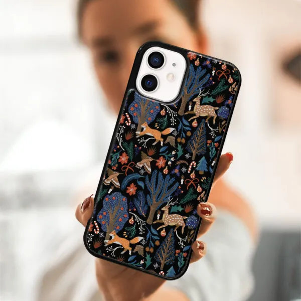 MY ART Obal s vianočným dizajnom Apple iPhone 12 mini WINTER (071)