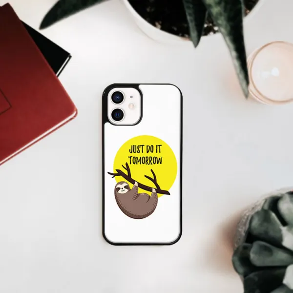 MY ART Ochranný obal pre Apple iPhone 12 mini SLOTH (188)