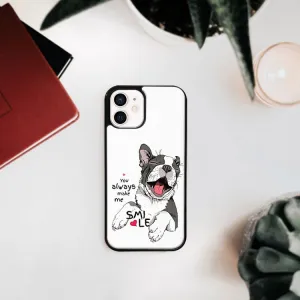 MY ART Ochranný obal pre Apple iPhone 12 mini SMILE (189)