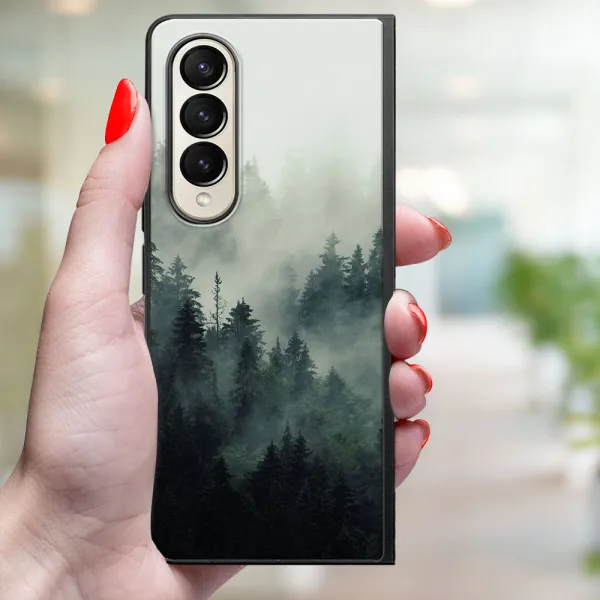MY ART Ochranný kryt pre Samsung Galaxy Z Fold4 5G FOREST (248)