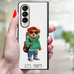 MY ART Ochranný kryt pre Samsung Galaxy Z Fold4 5G BEAR (177)