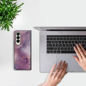 MY ART Ochranný kryt pre Samsung Galaxy Z Fold 3 5G PURPLE (148)