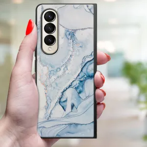 MY ART Ochranný kryt pre Samsung Galaxy Z Fold4 5G LIGHT BLUE (149)