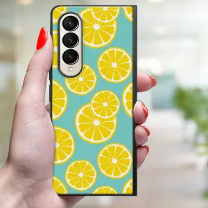 MY ART Ochranný kryt pre Samsung Galaxy Z Fold4 5G LEMON (121)
