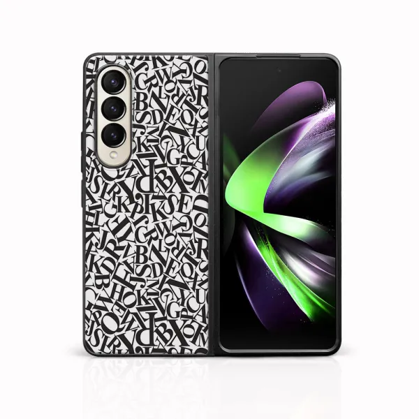 MY ART Ochranný kryt pre Samsung Galaxy Z Fold4 5G ABCD (166)
