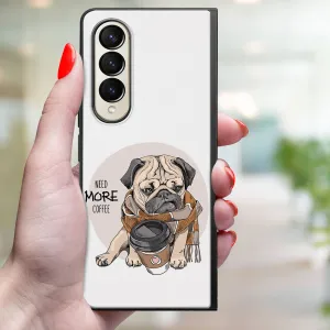 MY ART Ochranný kryt pre Samsung Galaxy Z Fold4 5G MORE COFFEE (184)