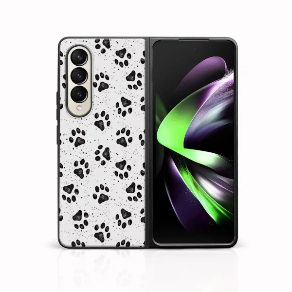 MY ART Ochranný kryt pre Samsung Galaxy Z Fold4 5G PAWS (185)