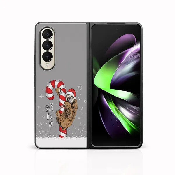 MY ART Kryt s vianočným dizajnom Samsung Galaxy Z Fold4 5G CANDY (076)
