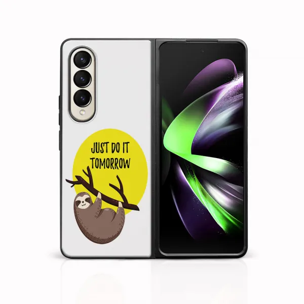 MY ART Ochranný kryt pre Samsung Galaxy Z Fold4 5G SLOTH (188)