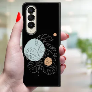 MY ART Ochranný kryt pre Samsung Galaxy Z Fold4 5G MONSTERA (194)