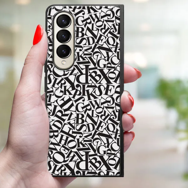 MY ART Ochranný kryt pre Samsung Galaxy Z Fold4 5G ABCD (166)