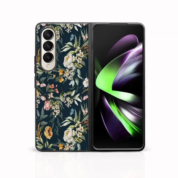MY ART Ochranný kryt pre Samsung Galaxy Z Fold 3 5G FLORAL (158)