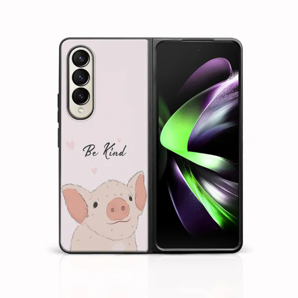 MY ART Ochranný kryt pre Samsung Galaxy Z Fold4 5G BE KIND (190)