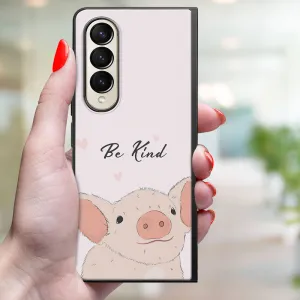 MY ART Ochranný kryt pre Samsung Galaxy Z Fold4 5G BE KIND (190)