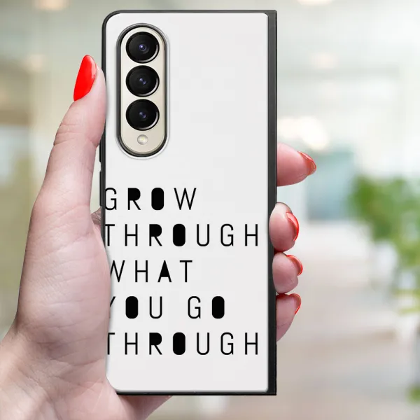 MY ART Ochranný kryt pre Samsung Galaxy Z Fold4 5G GROW (170)