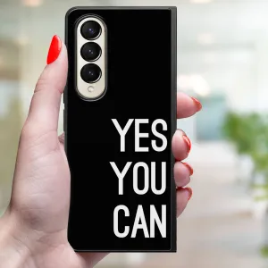MY ART Ochranný kryt pre Samsung Galaxy Z Fold4 5G YOU CAN (171)
