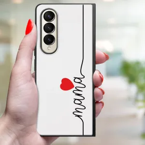 MY ART Ochranný kryt pre Samsung Galaxy Z Fold4 5G MAMA (200)