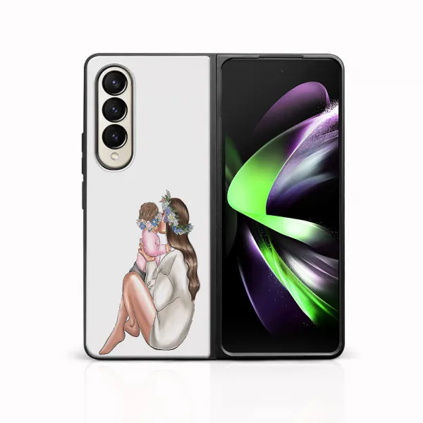 MY ART Ochranný kryt pre Samsung Galaxy Z Fold4 5G BABY GIRL (111)