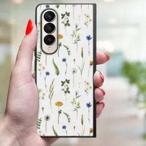 MY ART Ochranný kryt pre Samsung Galaxy Z Fold4 5G WILDFLOWER (153)