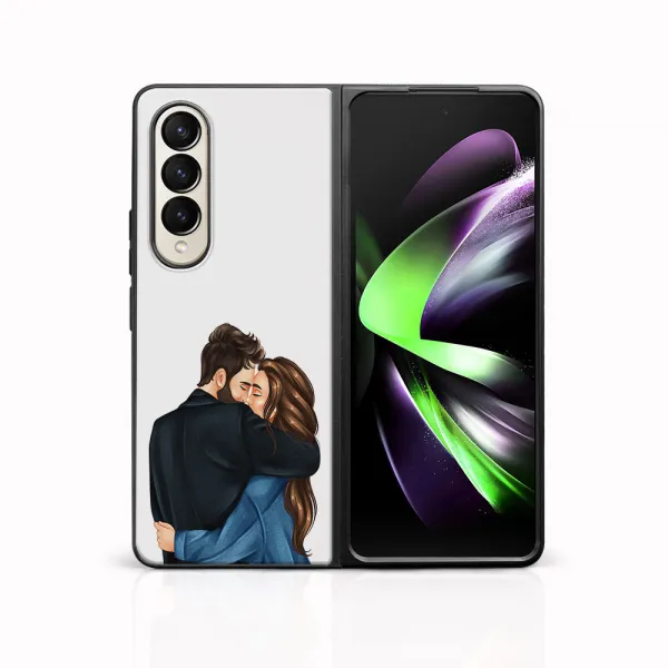 MY ART Ochranný kryt pre Samsung Galaxy Z Fold 3 5G COUPLE (117)