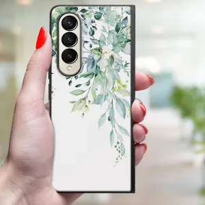 MY ART Ochranný kryt pre Samsung Galaxy Z Fold4 5G GREENERY (155)