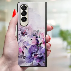 MY ART Ochranný kryt pre Samsung Galaxy Z Fold 3 5G PEONIES (156)