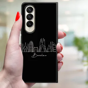 MY ART Ochranný kryt pre Samsung Galaxy Z Fold4 5G BARCELONA (213)