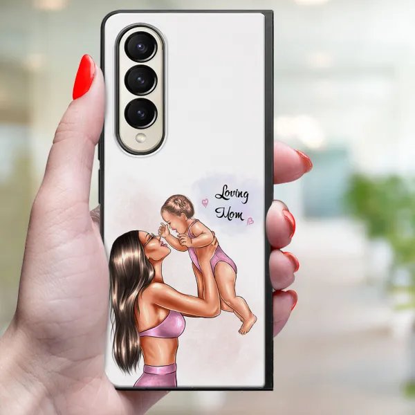 MY ART Ochranný kryt pre Samsung Galaxy Z Fold4 5G LOVING MOM (115)