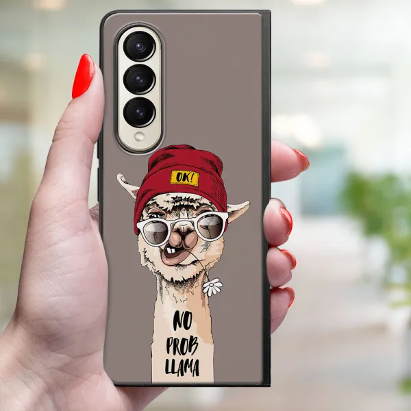 MY ART Ochranný kryt pre Samsung Galaxy Z Fold 3 5G  PROBLLAMA (187)