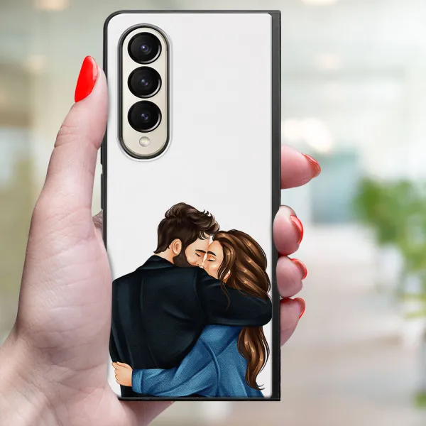 MY ART Ochranný kryt pre Samsung Galaxy Z Fold 3 5G COUPLE (117)