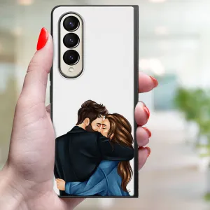 MY ART Ochranný kryt pre Samsung Galaxy Z Fold 3 5G COUPLE (117)