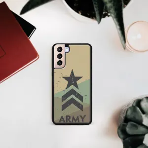 MY ART Ochranný kryt pre Samsung Galaxy S22 5G ARMY (236)