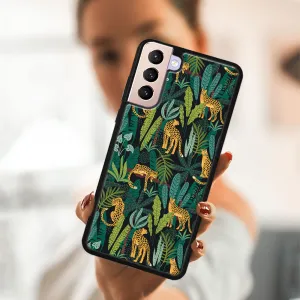 MY ART Ochranný kryt pre Samsung Galaxy S22 5G LEOPARD (239)