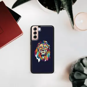 MY ART Ochranný kryt pre Samsung Galaxy S22 5G LION (246)