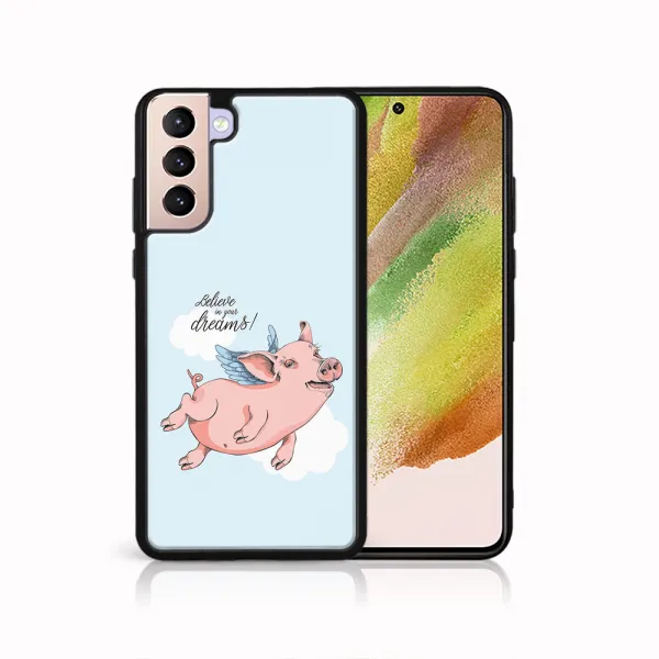 MY ART Ochranný kryt pre Samsung Galaxy S22 5G PIG (186)