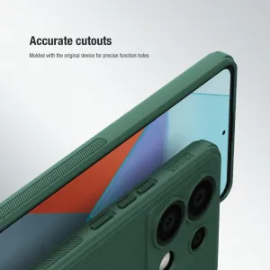 NILLKIN FROSTED Ochranný kryt pre Xiaomi Redmi Note 13 Pro 5G / Poco X6 5G čierny