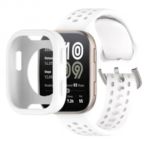 PROTEMIO COVER SET Remienok + obal na hodinky Amazfit Bip 6 biely