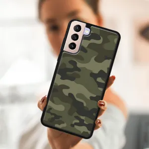 MY ART Ochranný kryt pre Samsung Galaxy S22 5G GREEN CAMO (235)