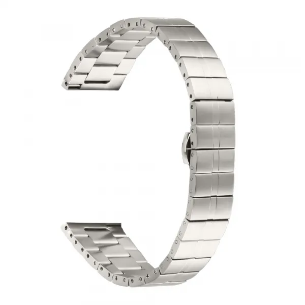 CLASSIC Kovový remienok pre Garmin Forerunner 645 / 645 Music TITANIUM