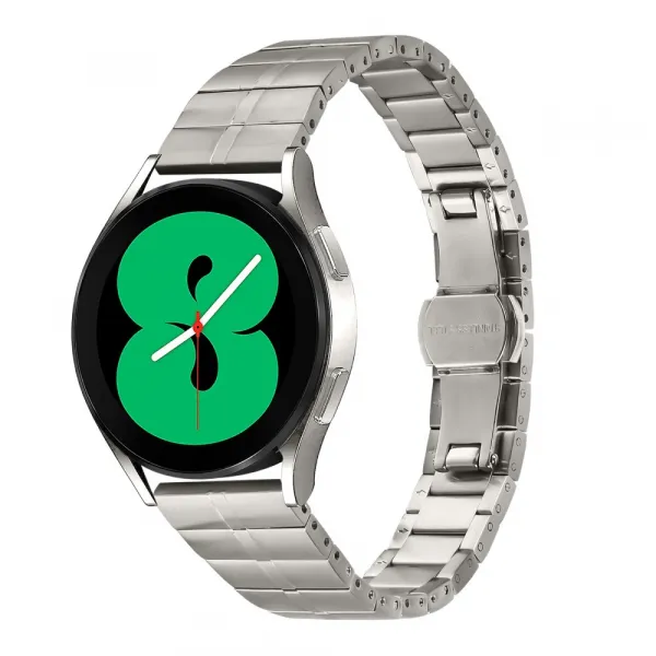 CLASSIC Kovový remienok pre Garmin Forerunner 645 / 645 Music TITANIUM