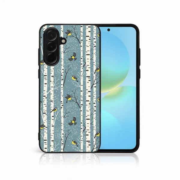MY ART Kryt s vianočným dizajnom Samsung Galaxy A36 BIRCH (072)