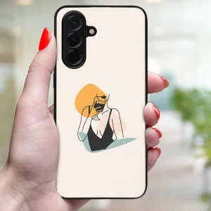 MY ART Ochranný kryt pre Samsung Galaxy A36 WOMAN (197)