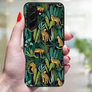 MY ART Ochranný kryt pre Samsung Galaxy A36 LEOPARD (239)