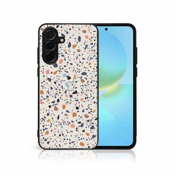 MY ART Ochranný kryt pre Samsung Galaxy A36 BEIGE TERRAZZO (162)