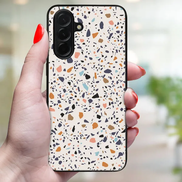 MY ART Ochranný kryt pre Samsung Galaxy A36 BEIGE TERRAZZO (162)