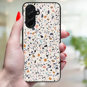 MY ART Ochranný kryt pre Samsung Galaxy A36 BEIGE TERRAZZO (162)